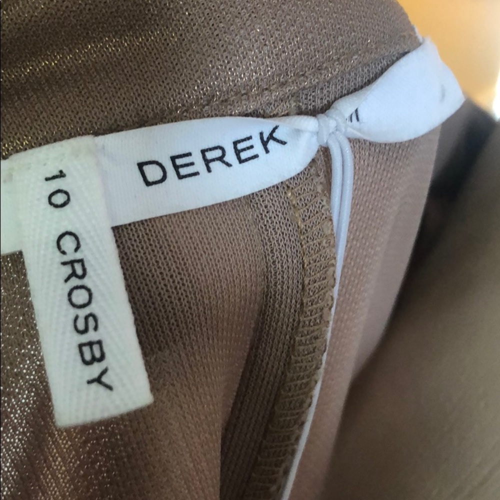 NWT DEREK LAM Gold Top - Picture 3 of 6